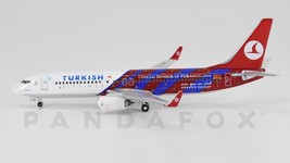 Turkish Boeing 737-800 TC-JGY FC Barcelona Phoenix 10415 PH4THY569 1:400 RARE - £62.65 GBP