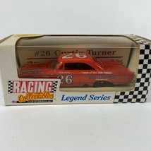 Vntg Racing Collectables Inc Legend Series #26 Curtis Turner 1:64 diecas... - $15.83