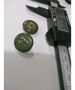 Chanel 20 mm stamped single button resin/metal - $34.19 CAD