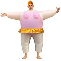Inflatable Fun Ballerina Suit Costume Halloween or Cosplay - £30.05 GBP
