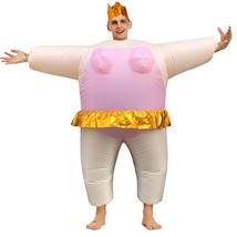 Inflatable Fun Ballerina Suit Costume Halloween or Cosplay - £30.56 GBP