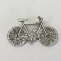 Ms Dee Pewter Bicycle Bike Pin 1-5/8" - $11.75
