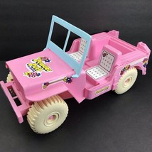 Powder Puff By Empire Vintage 18&quot; Pink Jeep 1973 Plastic Carolina Enterprises - £15.67 GBP