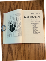 Mein Kampf by Adolf Hitler~1939 - First American Complete &amp; Unabridged Edition,  - £531.16 GBP