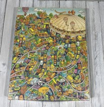 Vintage Springbok Super Dome Sunday 500 Piece Puzzle - Football Bowl - $17.45