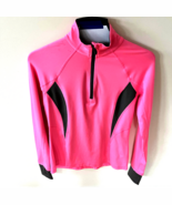 Tek Gear Pink 1/4 Zip Pullover Activewear Top Size Small - $24.45 CAD