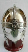 Valsegrade Helmet Replica Armor Medieval Silver Costume Reenactment - £112.51 GBP