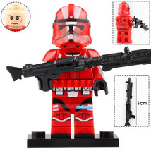Axe (Red Mist Squad) Star Wars Lego Compatible Minifigure Bricks - £2.38 GBP