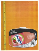 DrP - Snapple Size Snapple Kiwi Strawberry 16 oz BOTTLE Soda Flavor Strip - £2.37 GBP