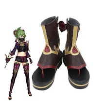 Game Genshin Impact Kuki Shinobu Cosplay Shoes - £39.95 GBP