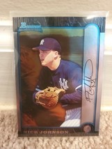 1999 Bowman Intl RC Baseball Card | Nick Johnson | New York Yankees | #185 - $1.99