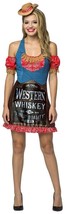 Whiskey Womens Dress Costume Adult Alcohol Liquor Booze Halloween Unique GC7595 - £47.94 GBP