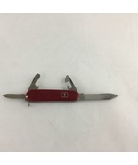 Vintage Victorionx 6 Tool Officer Suisse Rostrfrei Swiss Army Knife  - $22.77