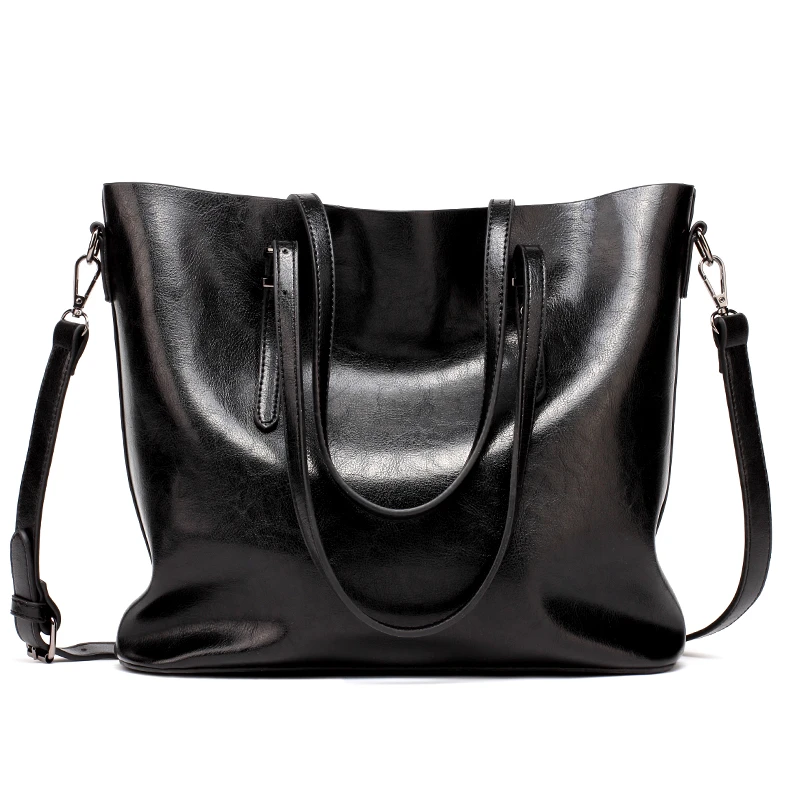 Brand Women Leather Handbags Lady Large Tote Bag Female Pu Shoulder Bags... - £39.88 GBP