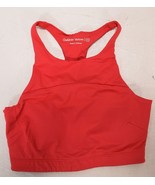 Outdoor Voices TechSweat Crop Top Red XS Yoga Gym - $36.67 CAD