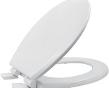 White, Round, Slow Close, Easy Remove, Molded Wood Toilet, Highcraft W4T... - $51.93