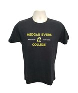 Medgar Evers College Brooklyn New York Adult Small Black TShirt - $376.33 MXN