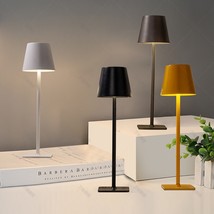 Simple Table Lamp Bedroom Touch Three-color Night Light Charging - $30.98+