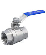 2pcs, 3/8" Stainless Steel, Ball Valve SS 304Q, WOG 1000, Full Flow-
sho... - $33.97