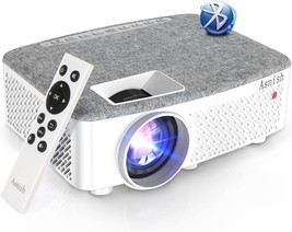 Movie Projector Hd Outdoor Projector 1080P Supported Bluetooth, And Vide... - £58.23 GBP