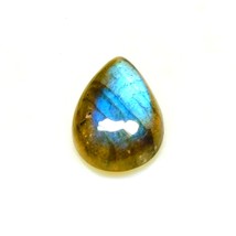 Beautiful Unique Multi Rare Blue Fire Labradorite Gemstone Cabochon, Wir... - $562.41 MXN