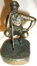 Unique Genesis Fine Art Bronze Figurine Lady Golfer Mulingar Ireland - £50.41 GBP