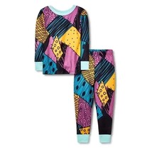 Nightmare Before Christmas Girl&#39;s Sally Patchwork Soft Pajama Set Mask, ... - $546.39 MXN