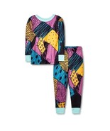 Nightmare Before Christmas Girl&#39;s Sally Patchwork Soft Pajama Set Mask, ... - $550.64 MXN