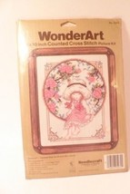 NIP Wonderart Catherine Couted Cross Stitch Needlecraft Kit 8 x 10&quot; - £14.90 GBP