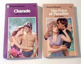 Harlequin Romance Paperback Books 1982 Lot Of 2 Charade/The Price Of Par... - £6.55 GBP