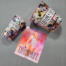 Taylor Swift Eras Tour Popcorn Tin Cup Poster Movie Collectible Memorabilia Set - £14.16 GBP