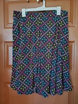 LuLaRoe Madison Skirt Size XL Pleated Rainbow With Pockets - £9.38 GBP