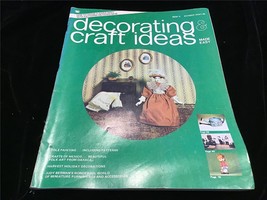 Decorating &amp; Craft Ideas Magazine October 1974 Tole Painting, Crafts of Mexico - £7.99 GBP