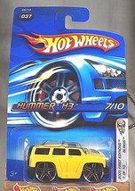 2005 Hot Wheels #37 First Editions-Blings 7/10 HUMMER H3 Yellow w/Pr5Sp WhiteTab - £6.88 GBP
