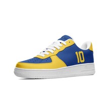 LA Rams Shoes for Men &amp; Women | Custom Leather LA Rams Fan Wear - £74.91 GBP