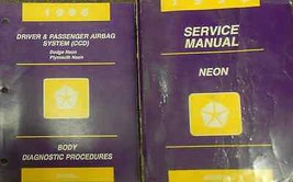 1996 Dodge Plymouth Neon Service Repair Shop Manual Set W Body Diagnostic Bk - £14.24 GBP