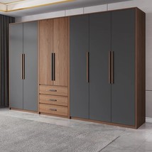 Clothes Organizer Storage Wardrobe Hooks Drawers Luxury Bedroom Wardrobe Cube Mu - £1,459.61 GBP+