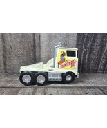 1970&#39;s Ohio Art Drag Truck Semi Vintage Toy White Hong Kong Rare Big Banger - $23.74