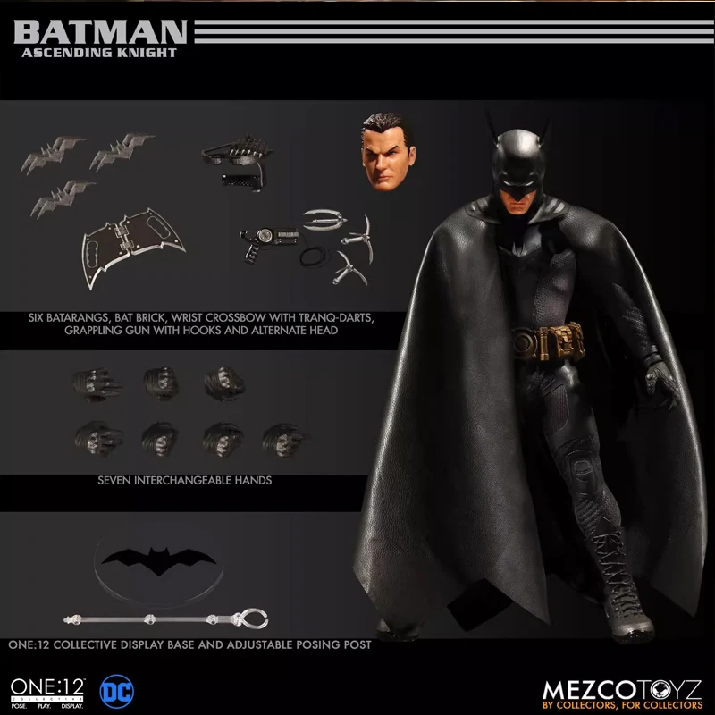 Original Mezco One:12 Collective BATMAN Ascending Knight Action figures ... - $218.56+