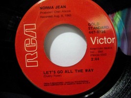 Norma Jean (Beasler)-Let&#39;s Go All The Way/Put Your Arms Around Her-45rpm-1965-EX - £10.07 GBP
