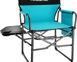 Haushof Camping Chair With Side Table And Storage Pockets, Transportable... - $97.98
