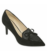 Liz Claiborne Women's Athea Pumps Spike Heel Black Size 8.5 M Tassel Top New - $51.27