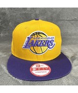 New Era 59Fifty Hat NBA Los Angeles Lakers LA Fitted Cap Gold size 7 1/4 - $68.21 CAD