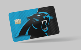 Carolina Panthers , NFL , 2 pc credit card skin &amp; DEBIT CARD,TROLLEY &amp; GYM - $7.99