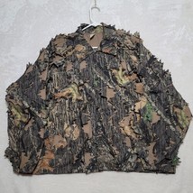 Mossy Oak 3D Camo Hunting Shirt Jacket Size Large Long Sleeve Ghillie Sportex - $37.87