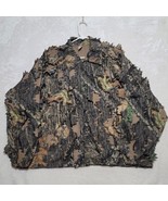 Mossy Oak 3D Camo Hunting Shirt Jacket Size Large Long Sleeve Ghillie Sp... - $37.87