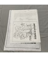 TRI CHEM 6973 7335 KISSING IS CATCHING GIRL BOY FLOWERS w/ Instructions - $159.22 MXN