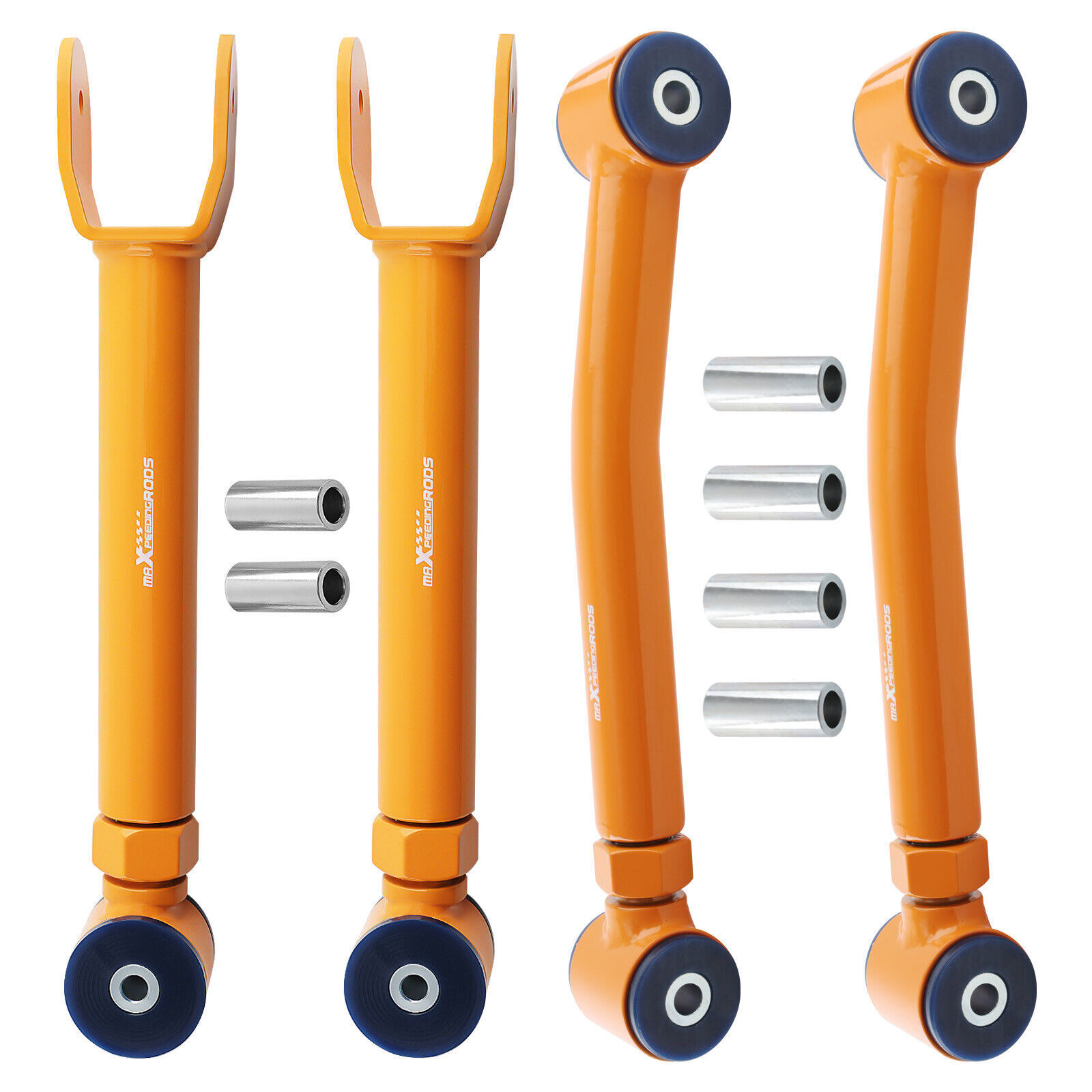 Front Upper & Lower Adjustable Control Arms for Jeep Cherokee XJ Wrangler TJ ZJ