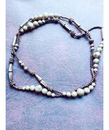 Wooden beaded Necklace - $14.08 CAD