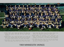 1969 MINNESOTA VIKINGS 8X10 TEAM PHOTO FOOTBALL PICTURE NFL - £3.92 GBP